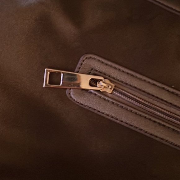 Sondra Roberts Squared Satchel with Tassel Trim - Picture 2 of 7